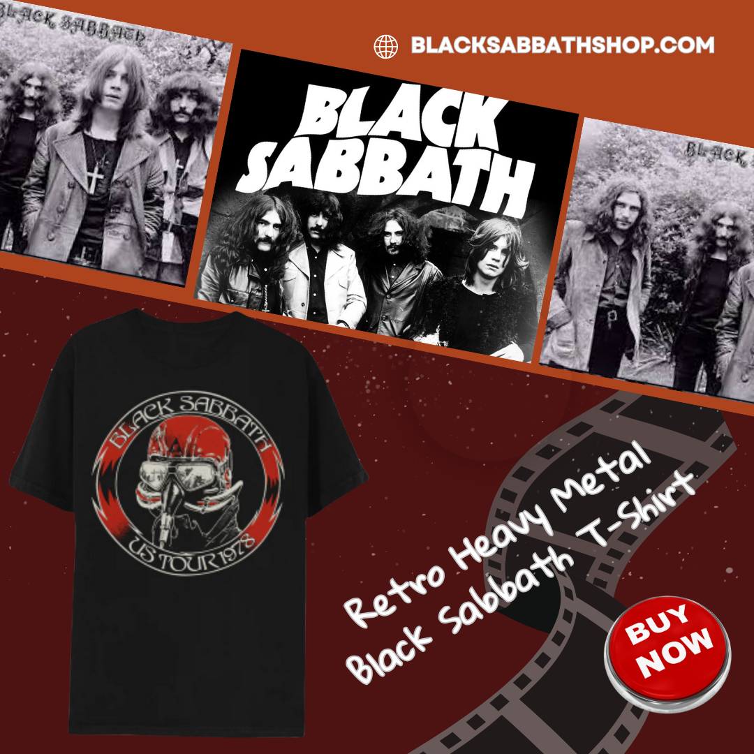Retro Heavy Metal NTAN1901 Black Sabbath T-Shirt